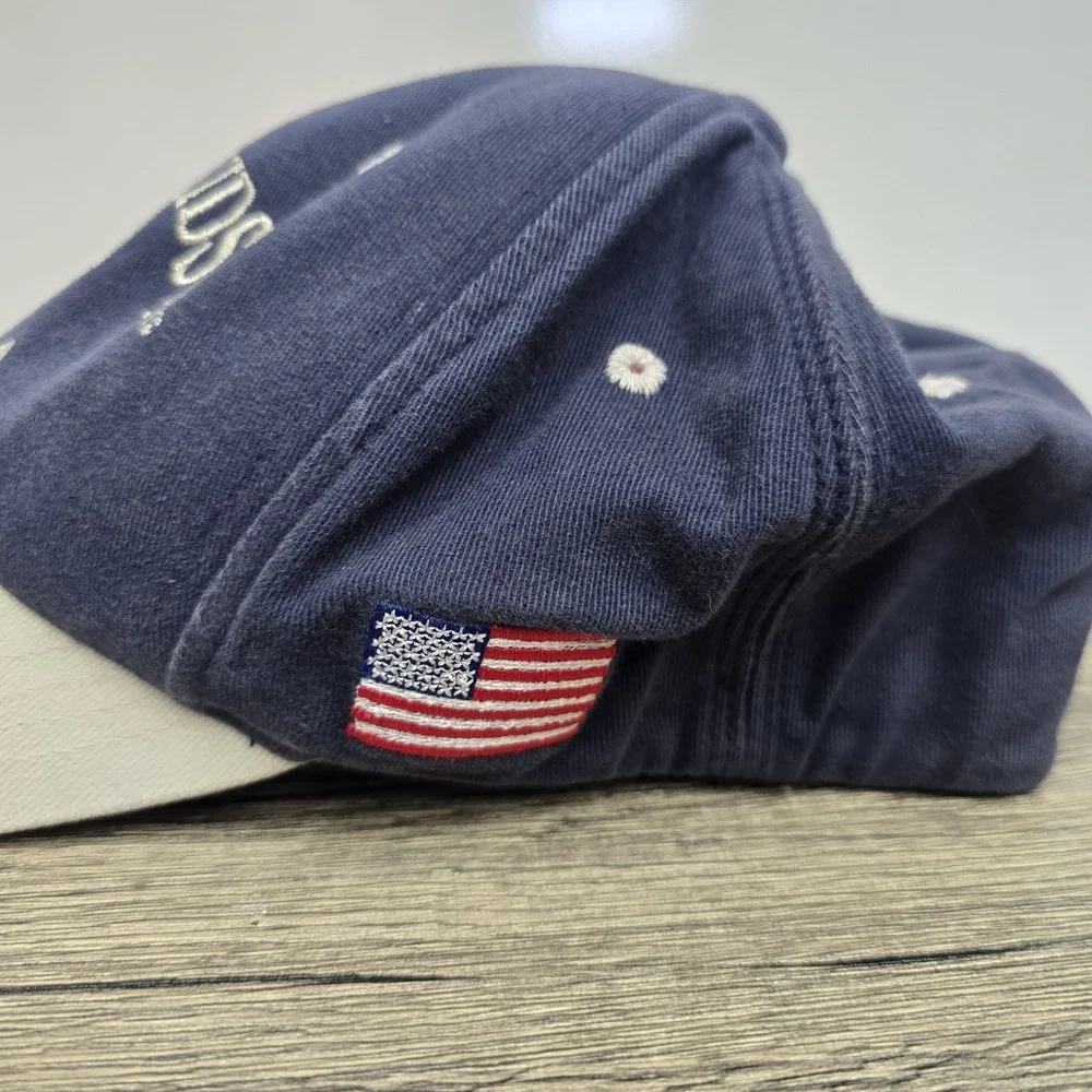 Harley-Davidson 03 USA Motorcycle Baseball Hat Cap Blue One Size Fits‎ All