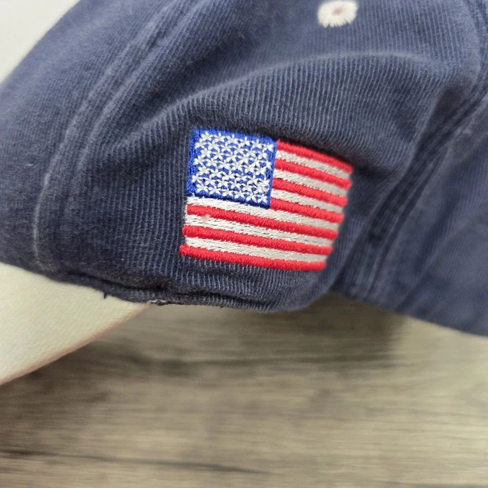 Harley-Davidson 03 USA Motorcycle Baseball Hat Cap Blue One Size Fits‎ All