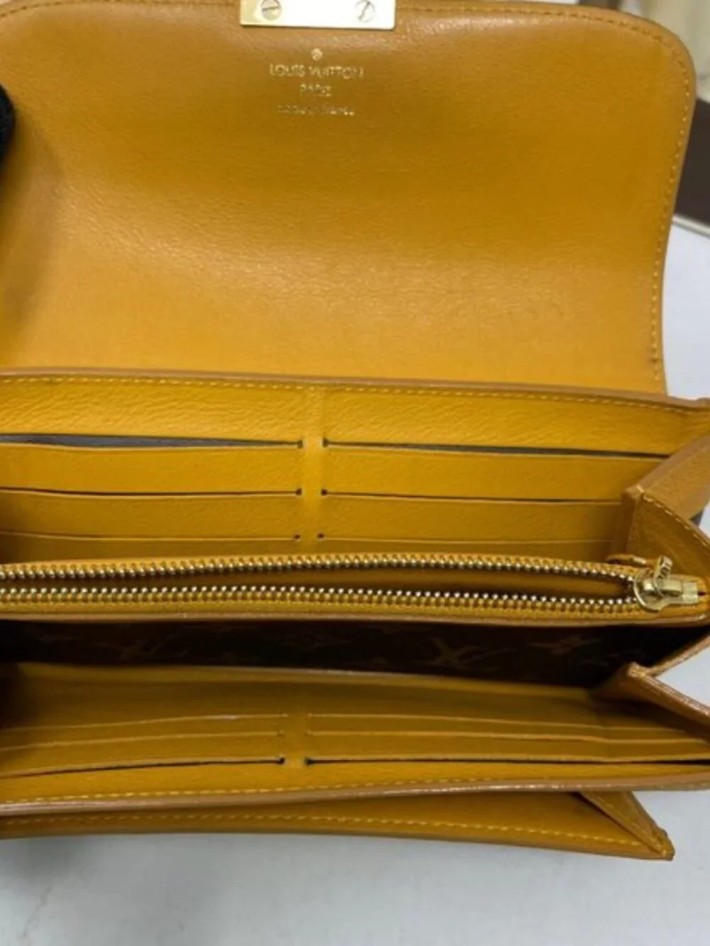 LOUIS VUITTON Monogram Elysee Long Wallet