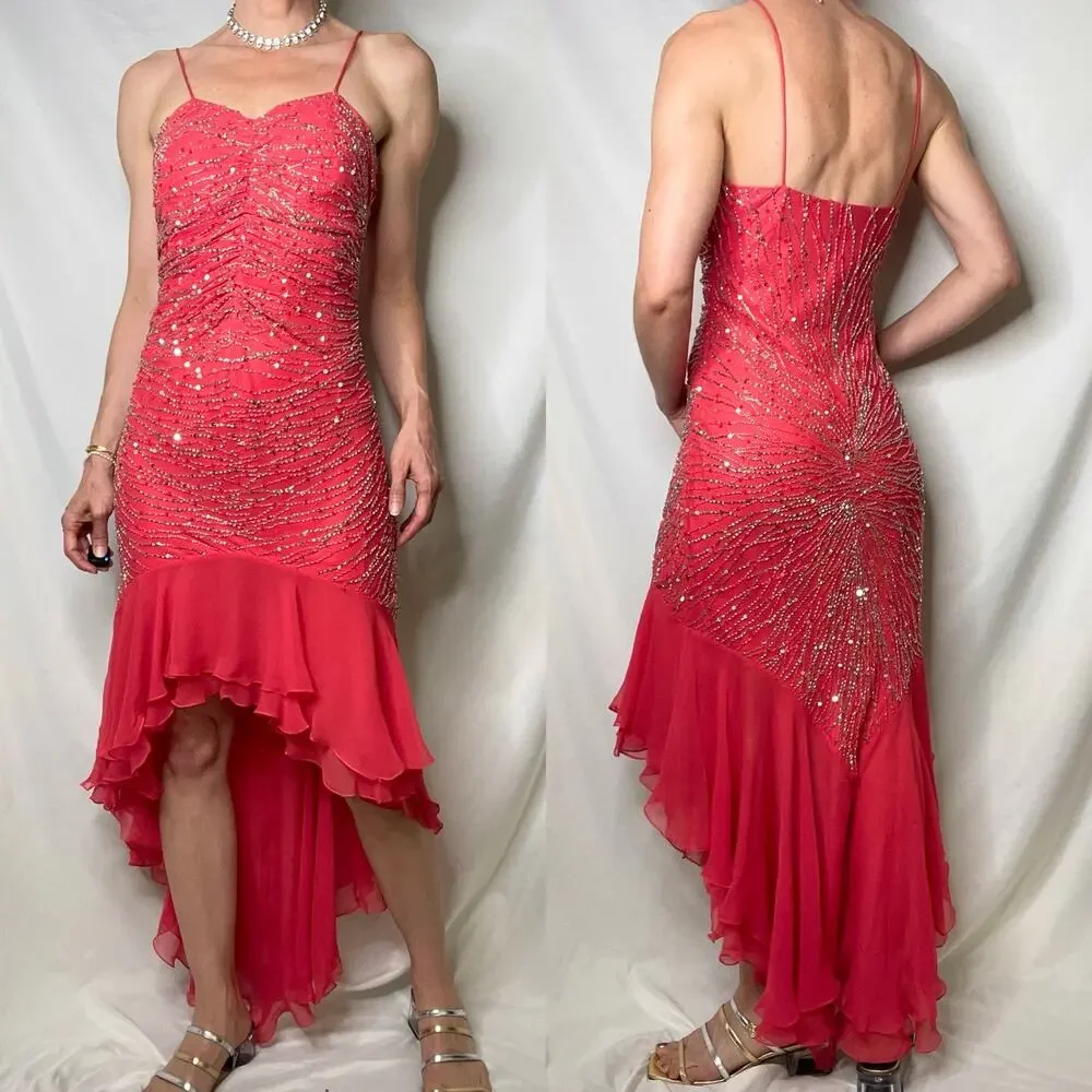 Scala gown sequin beads