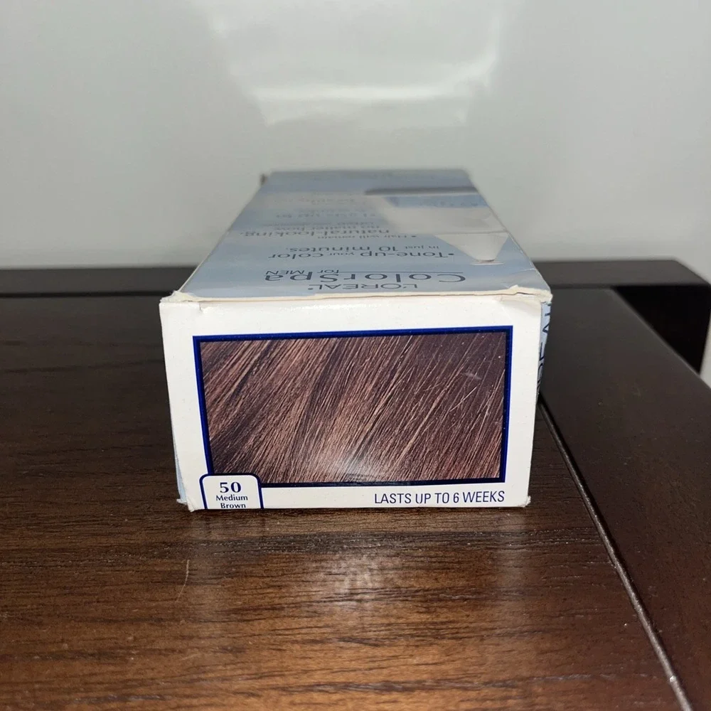 LOreal Paris box slightly