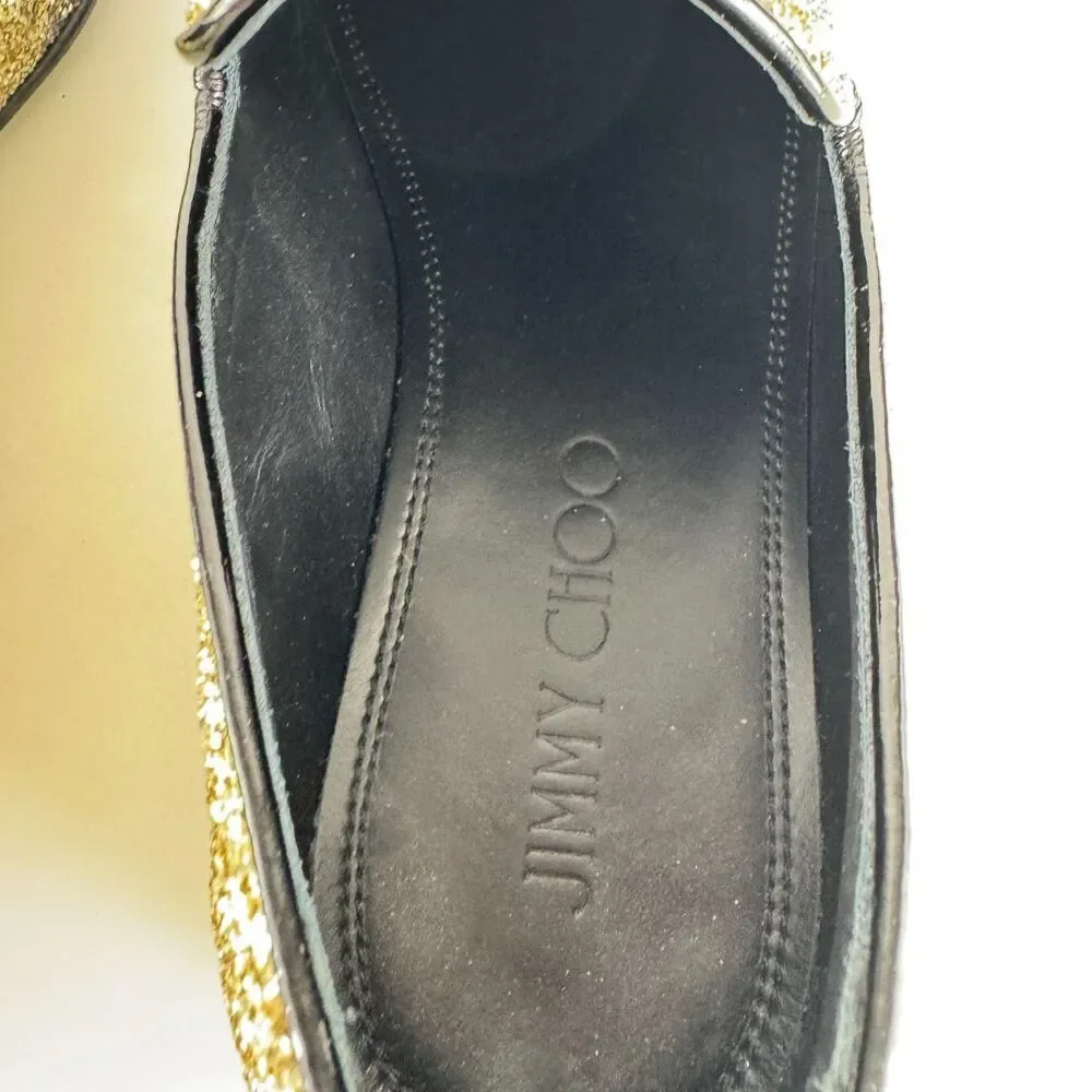 Jimmy Choo leather upper