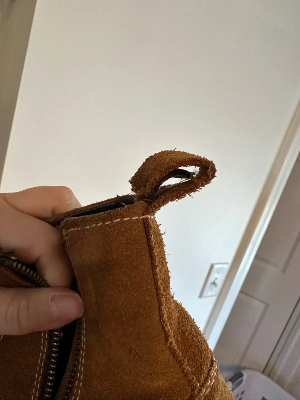Men's crevo Suede Lace-Up Work Boots - READ DESCRIPTION