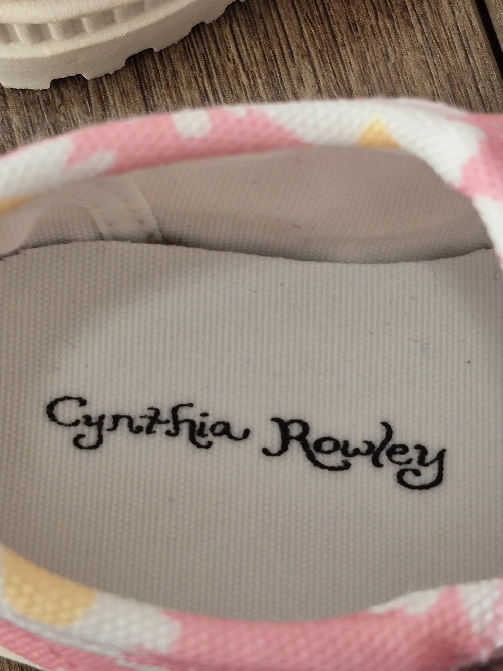 Cynthia Rowley pink canvas