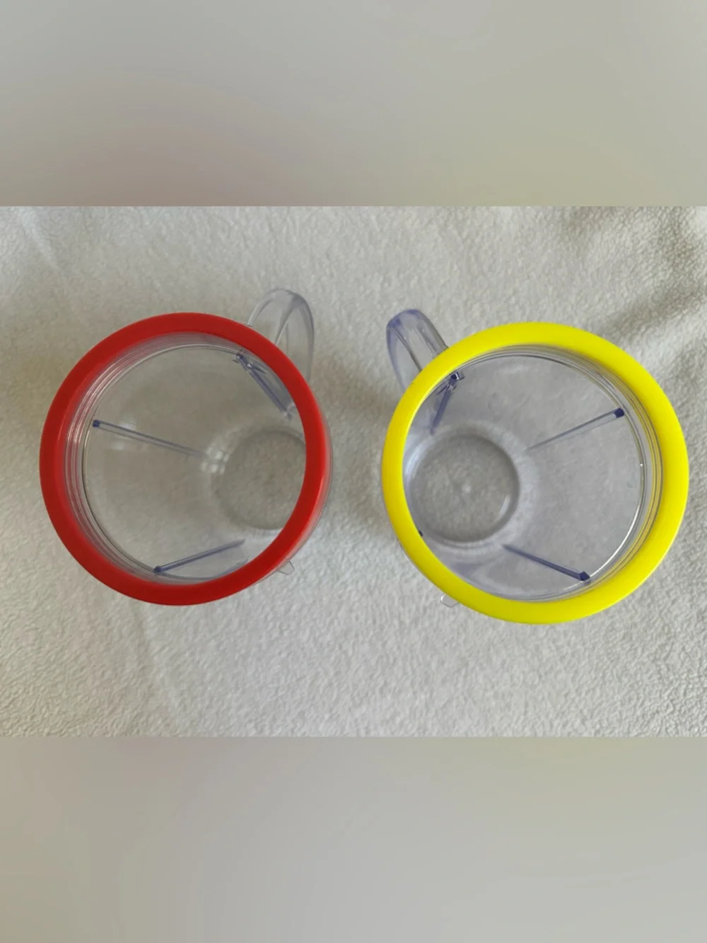 2 Magic Bullet Blender Mugs Cups With 2 Lip Rings Replacement Parts