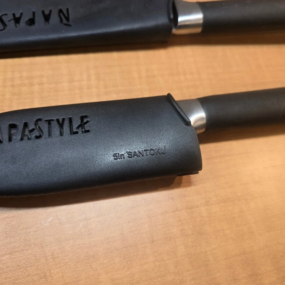 NapaStyle by Santoku Knife Set 3 Piece Stainless 9