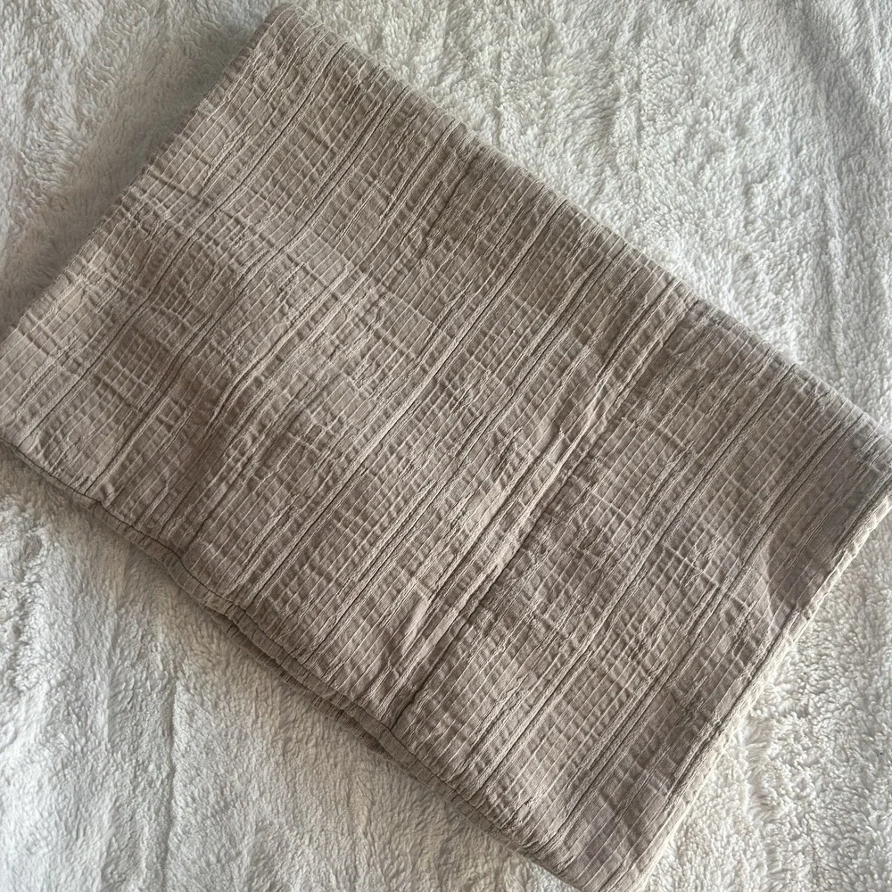Beddy's Alexandria Luxe Sham Cover Beige Tan Neutral Thick Cotton Blend Luxury‎