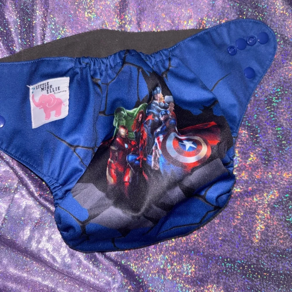 Avengers cloth diaper