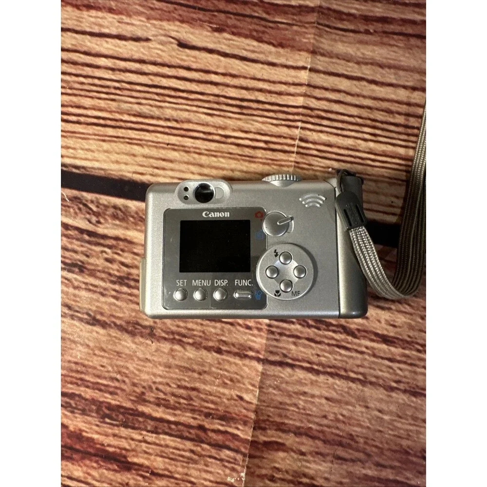 Canon PowerShot A70 3.0MP Digital Camera Silver - READ