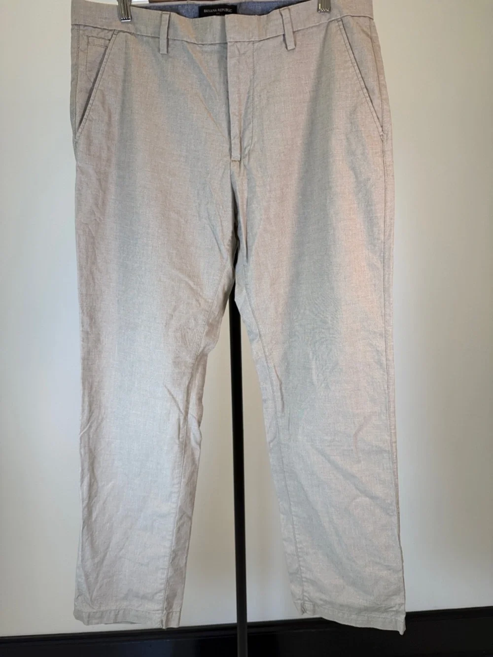 Banana Republic Men's Khaki Kentfield Pants | Size 35X32