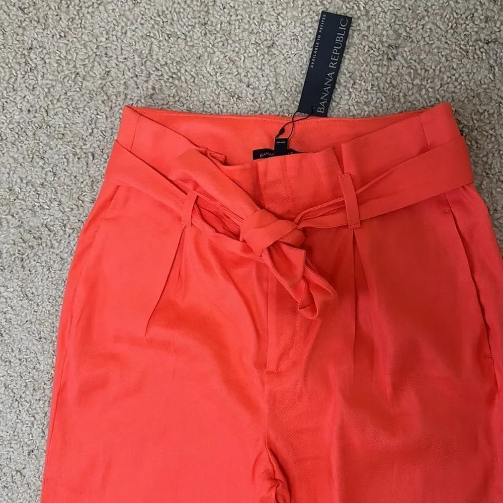 Banana Republic neon coral