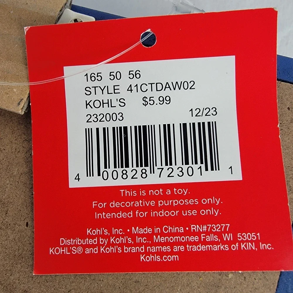 Kohls patriotic shadow