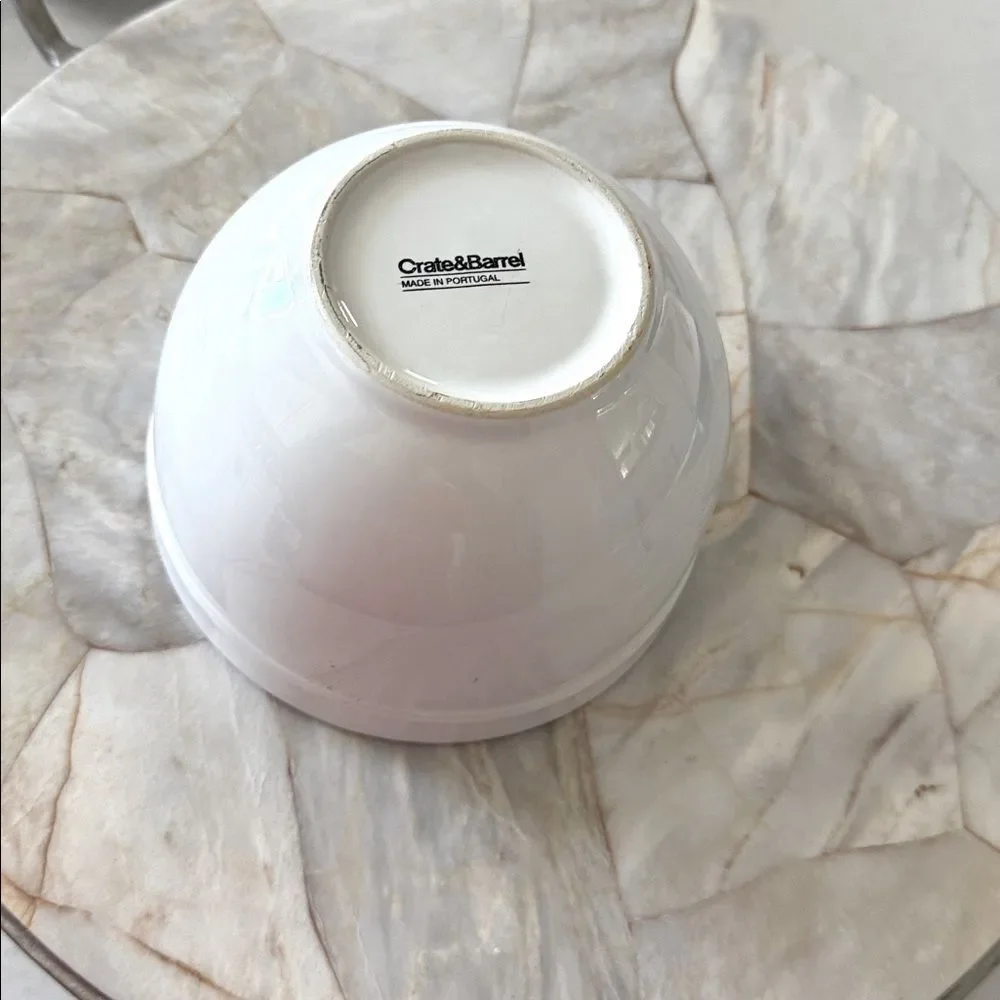 Crate&Barrel stylish cream