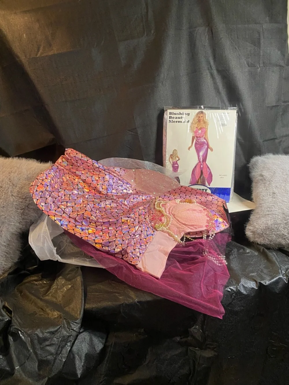 Blushing Beauty Mermaid Costume - Pink