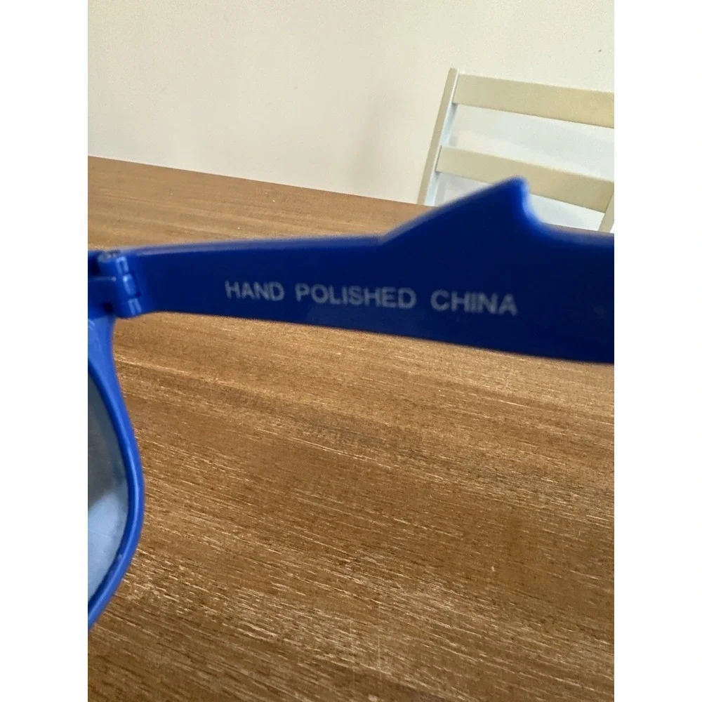 Cat & Jack Youth Shark Themed Sunglasses UV Protection Blue White Unisex Kids