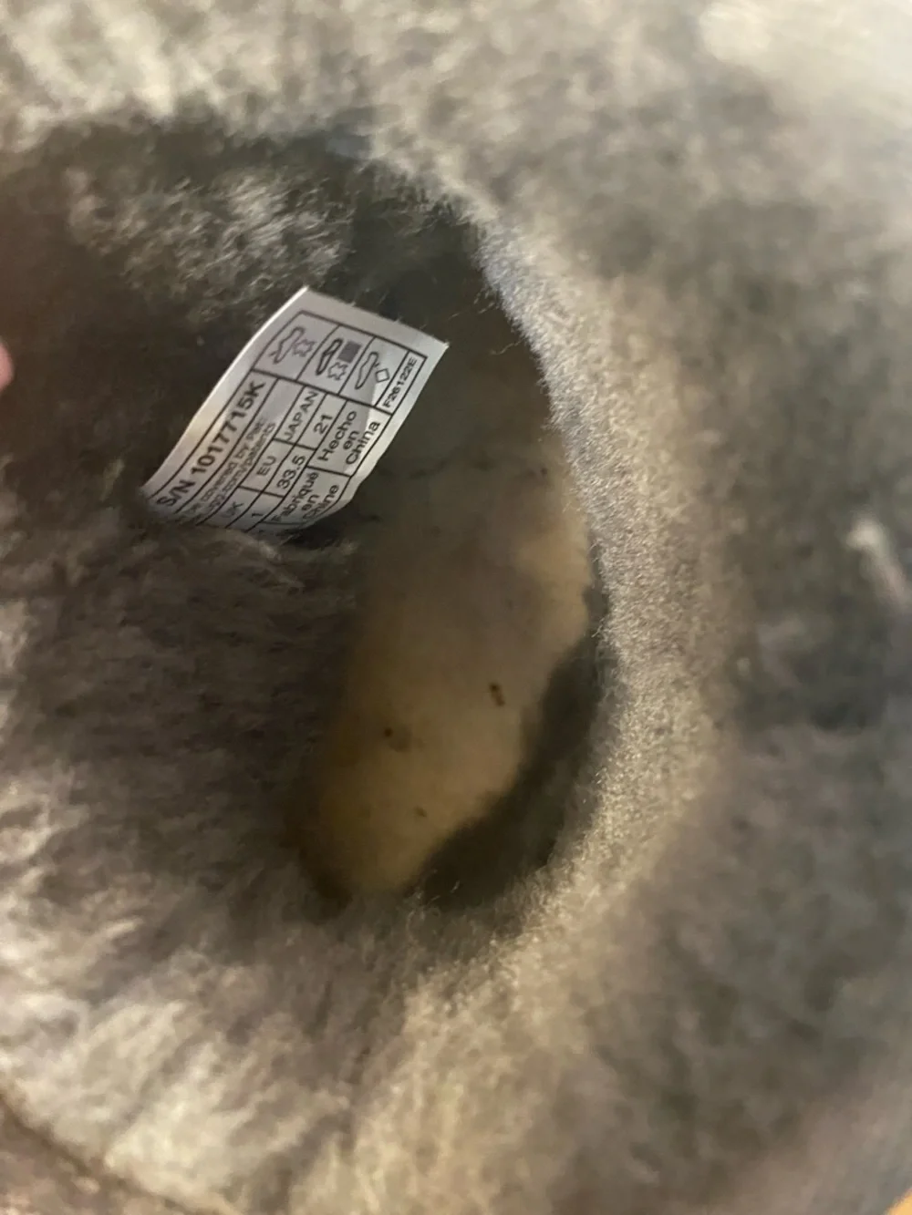 UGG slip friendly treaded