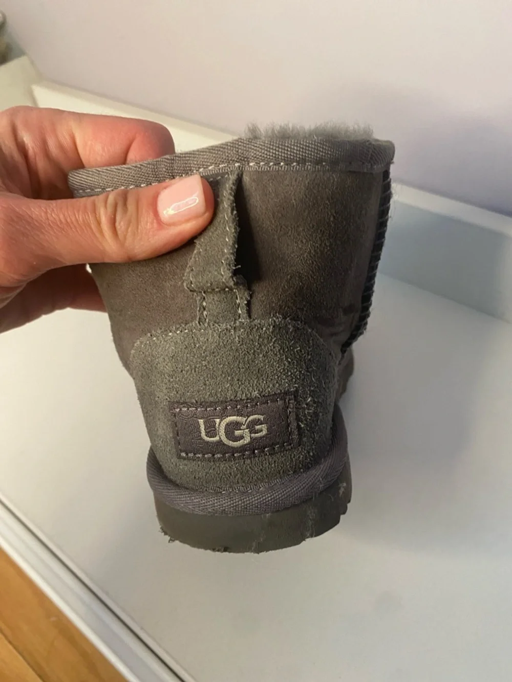 UGG treaded height
