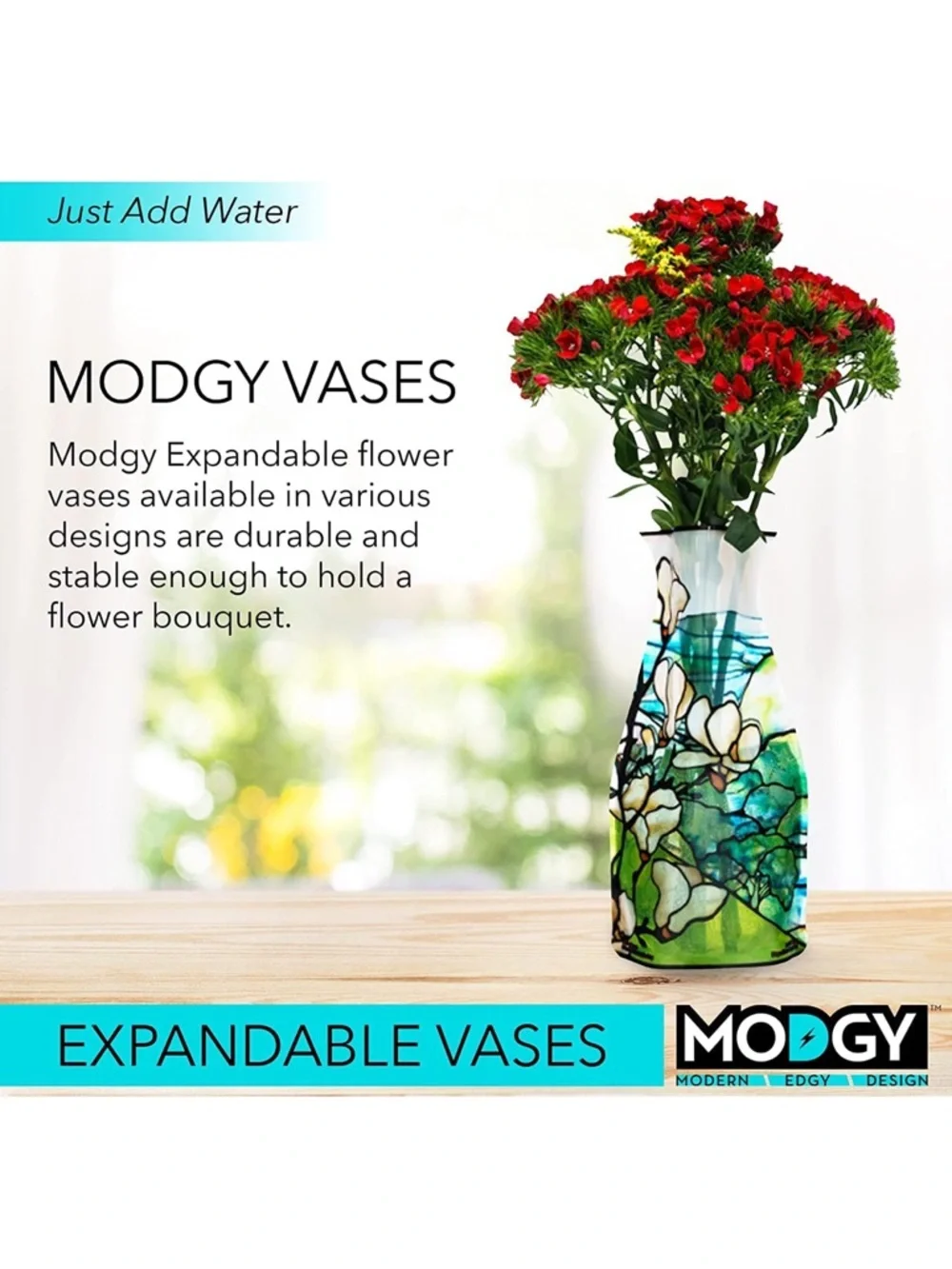 Modgy expandable vase