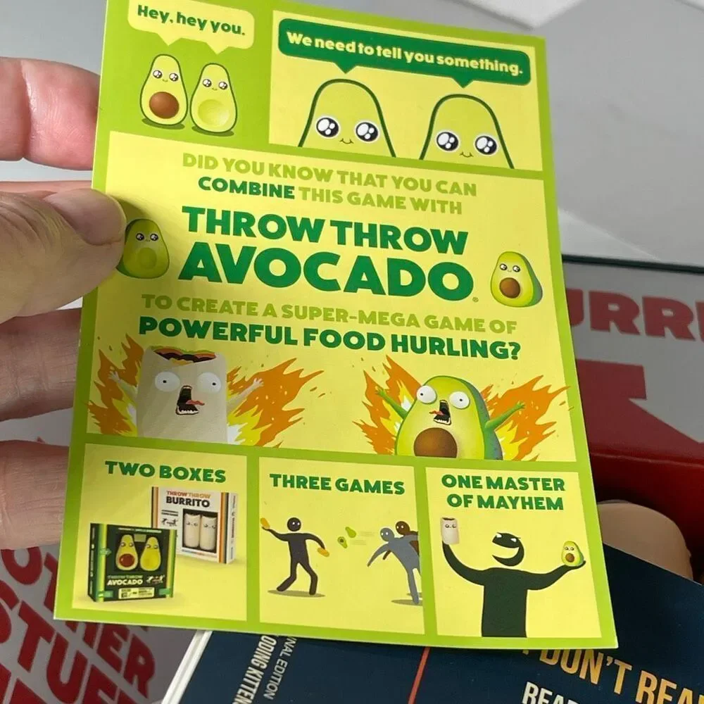 Exploding Kittens LLC. throw burrito