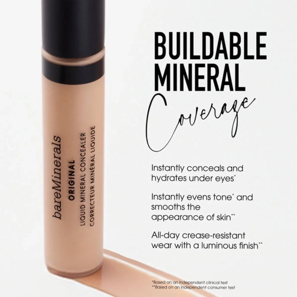NWT bareMinerals Original Liquid Mineral Concealer Light 2C