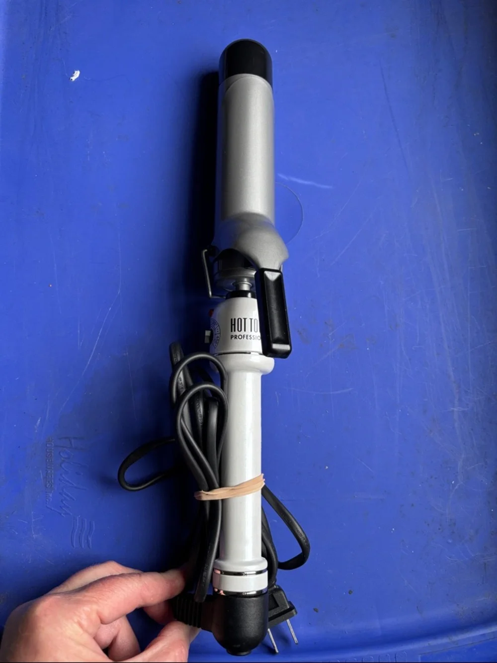 Hot Tools Professional Silver Curling Iron - 1 1/4