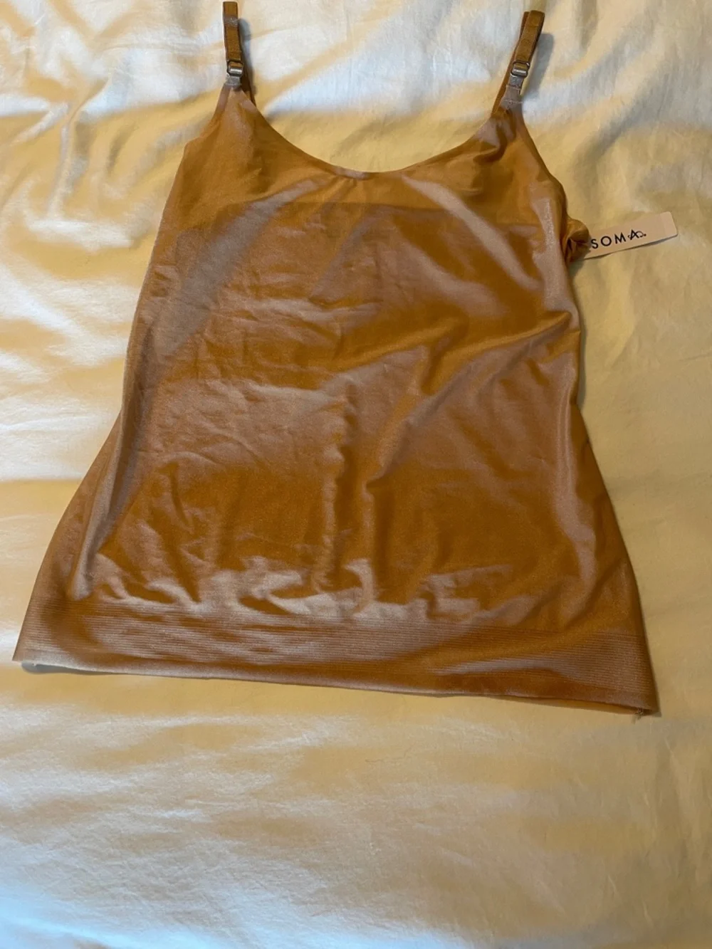 Soma Warm Amber Seamless Camisole Slip