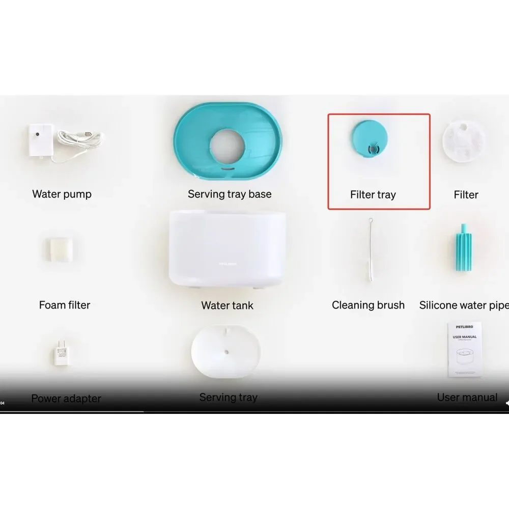 petlibro filter tray