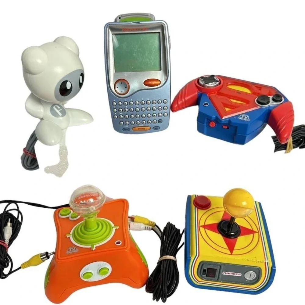 Lot Of 5 Retro Vintage Portable Handheld Video Games Jakks Pacific Plug & Play