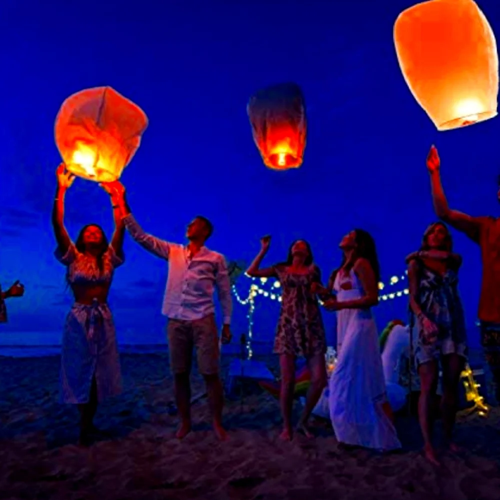 wishing light/ xu yuan sky lanterns