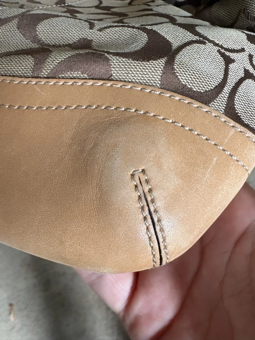 Coach 3574 Signature Canvas Soho Shoulder Purse
