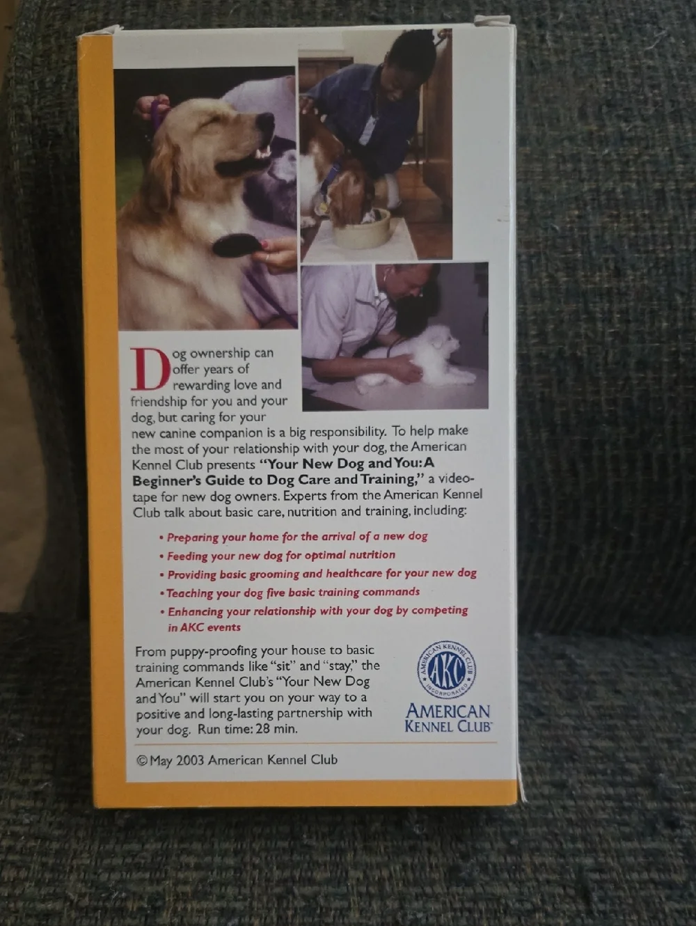 America Kennel Club gently used