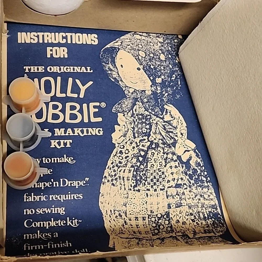 Vintage 1976 The Original Holly Hobbie Doll Making Kit Avalon NIB NOS 70s Craft