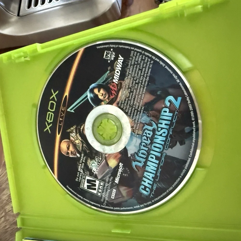 Unreal Championship 2: The Liandri Conflict (Xbox 2005) Complete Tested Working