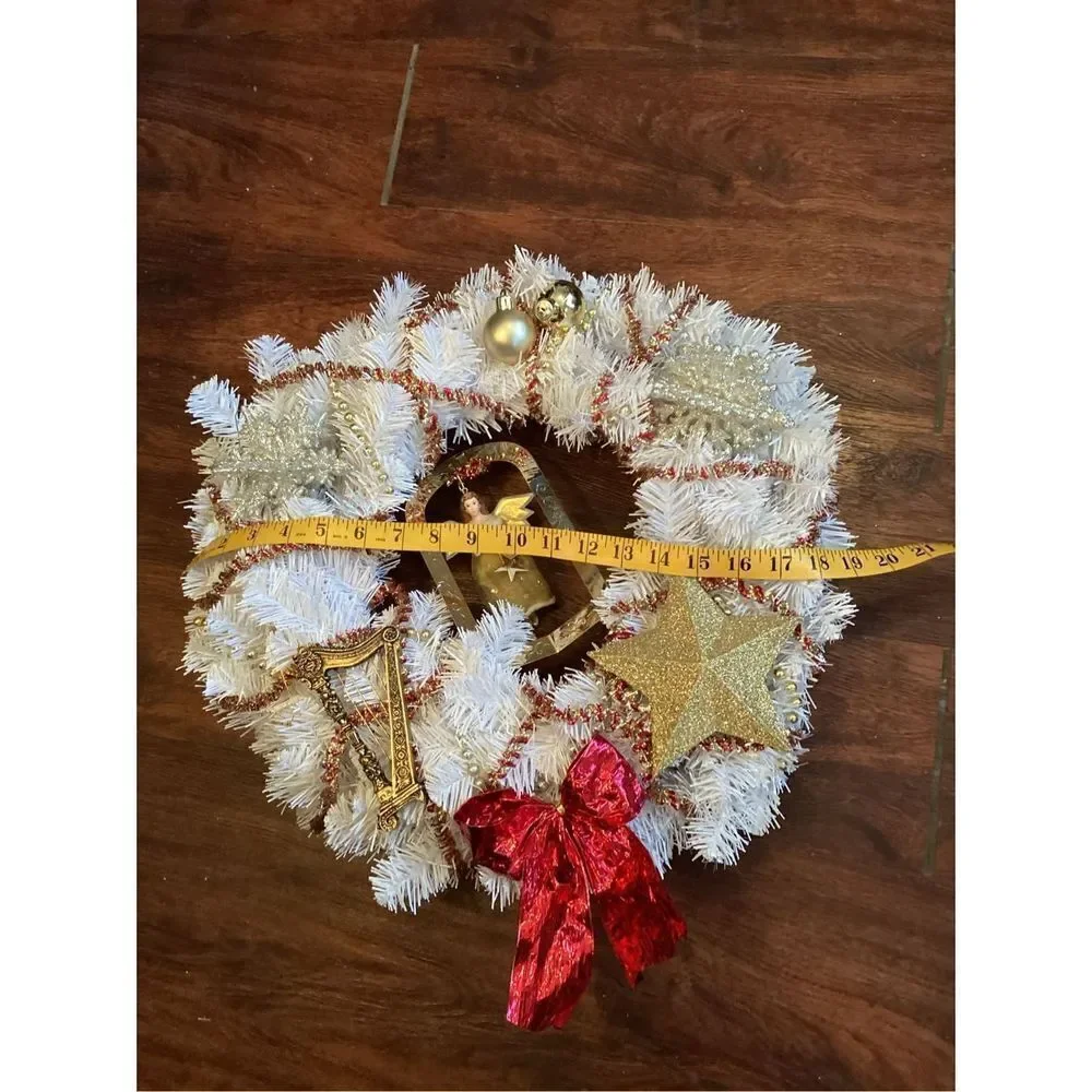 Vintage Ornaments Hope Angel Wreath