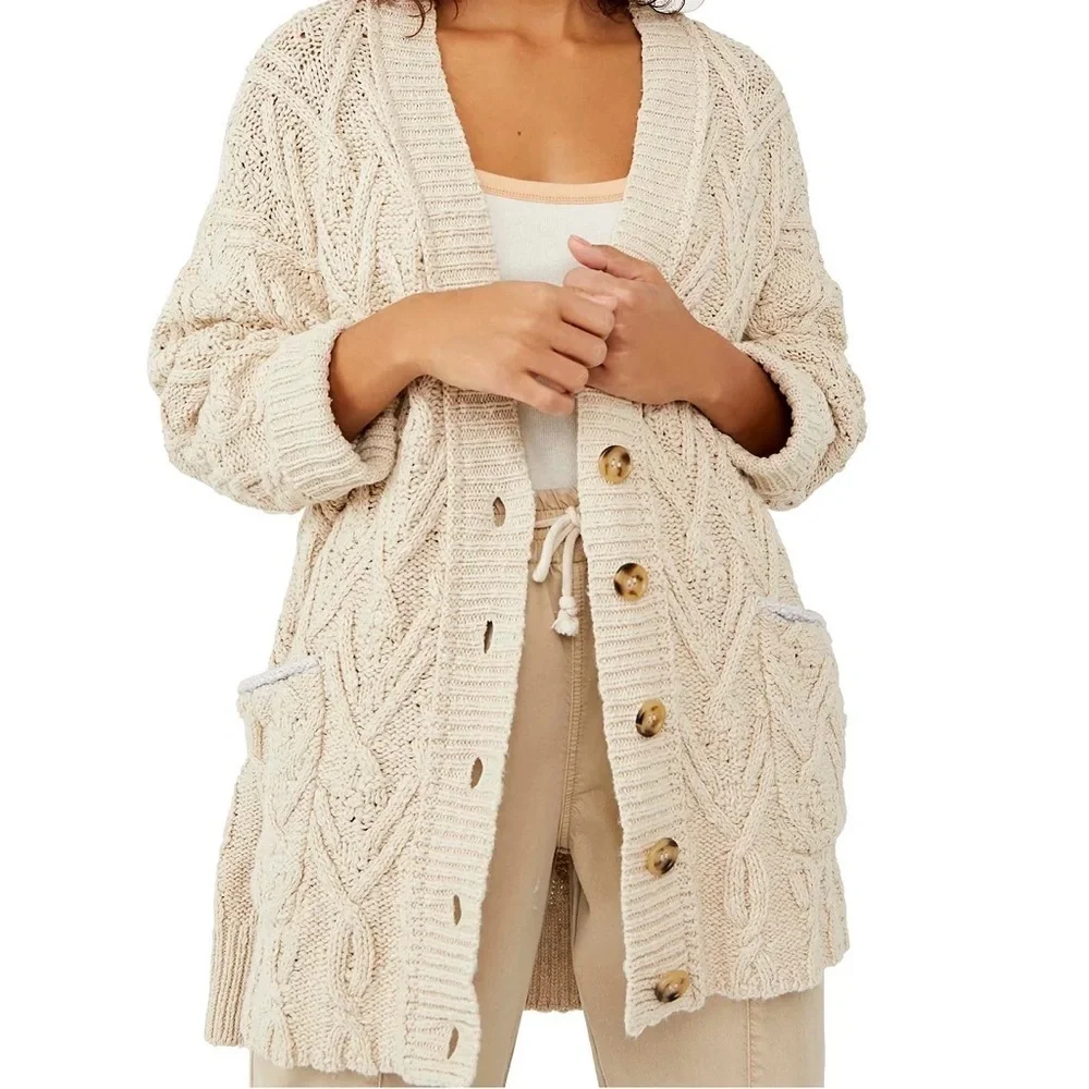 Free People oversized cardigan