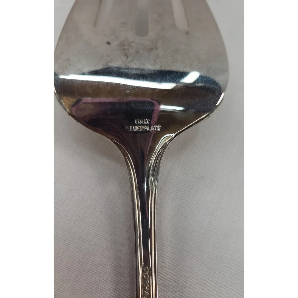 Gorham Heritage Cold Meat Serving Fork Silver Plated Made in Italy 11½