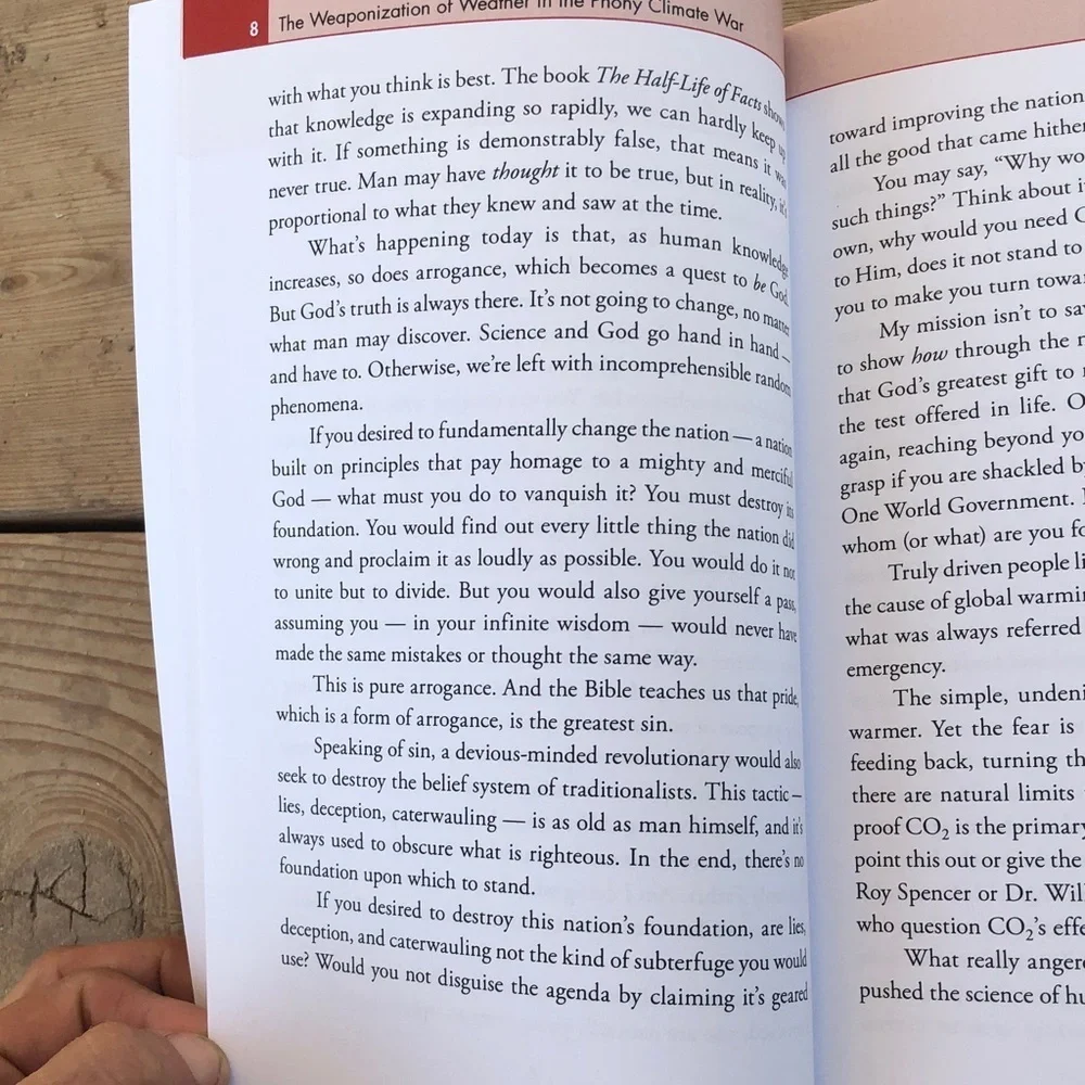 The Weaponization of Weather in the Phony Climate War Book