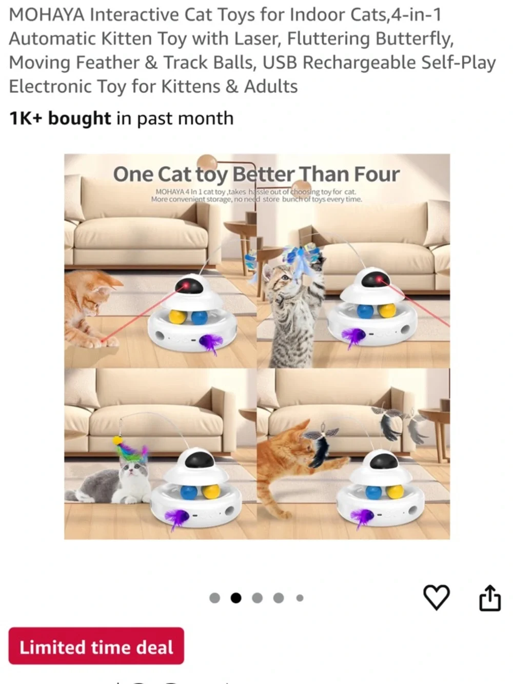 N/A interactive cat