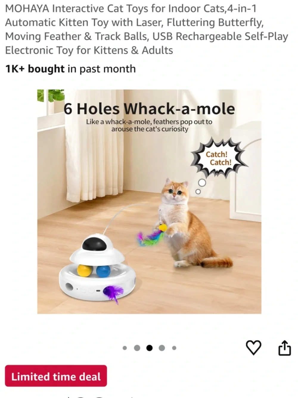 N/A interactive cat