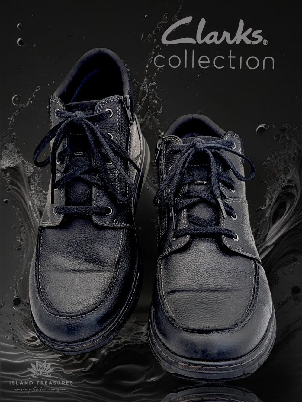 Clarks stitching removable eyelets
