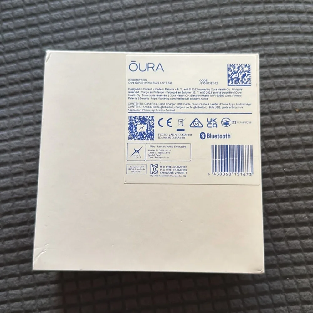 Oura great black used