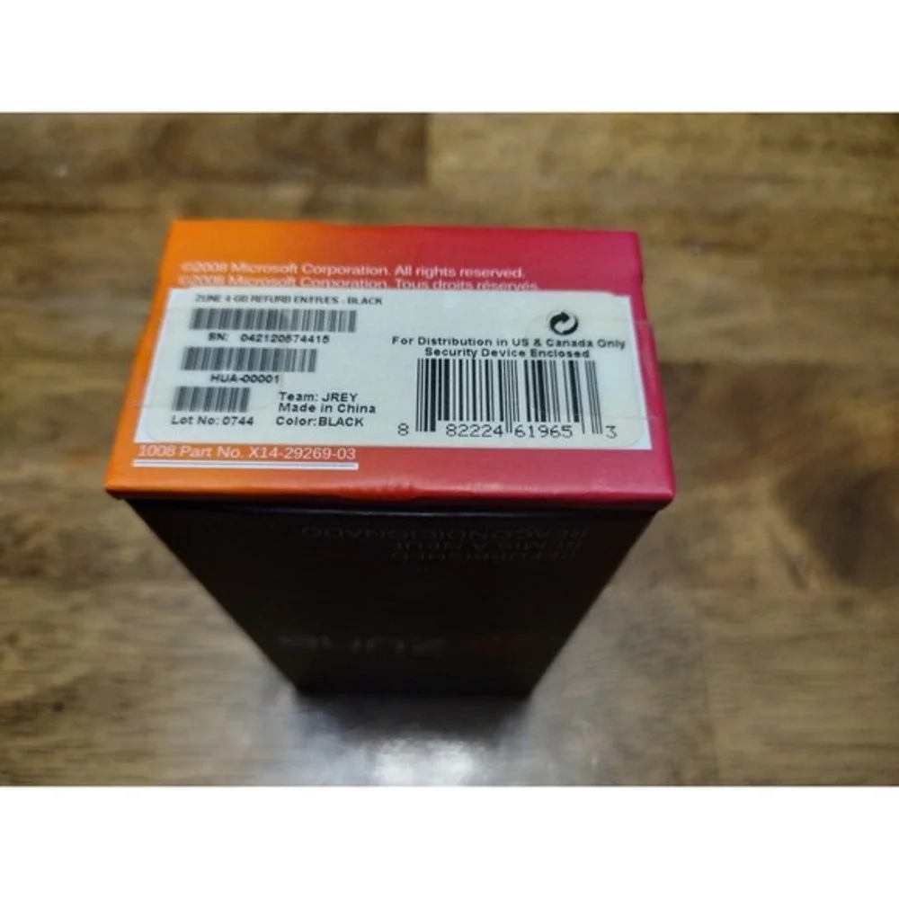 Microsoft zune 4gb
