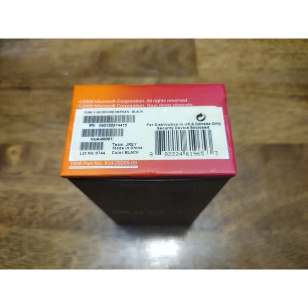 Microsoft zune 4gb