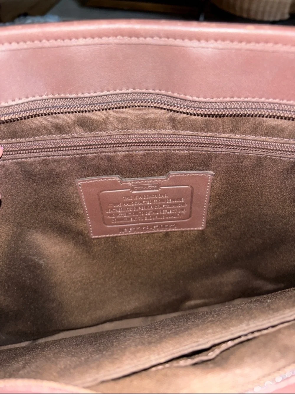 Coach elegant briefcase