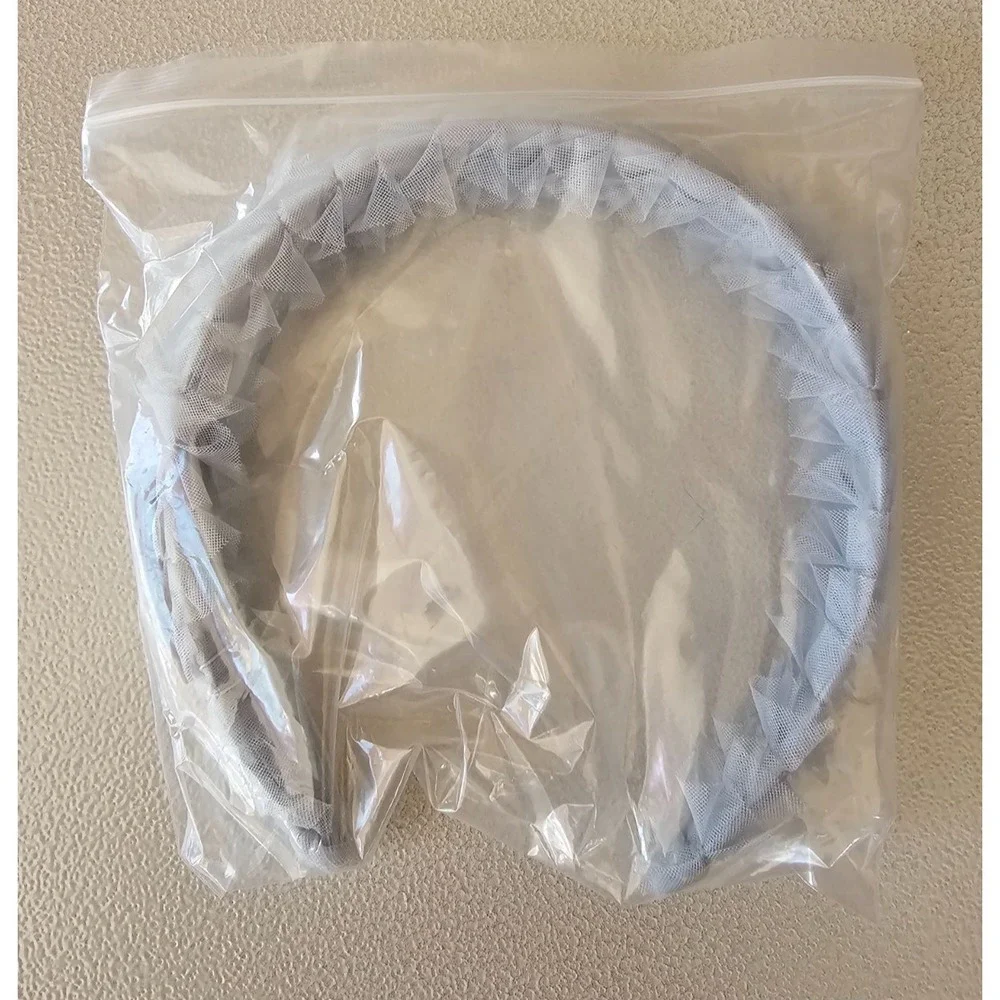 Francesca's Wendy Tulle Layered light blue headband