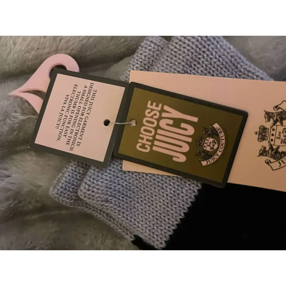 Juicy Couture warmers vintage knit