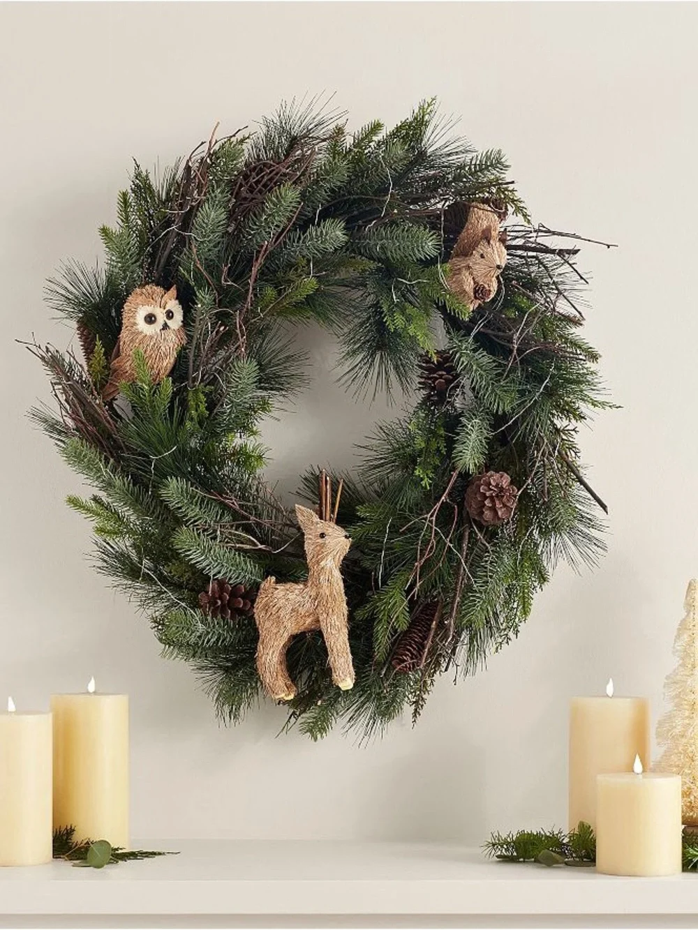 Pottery Barn hang owl 28”