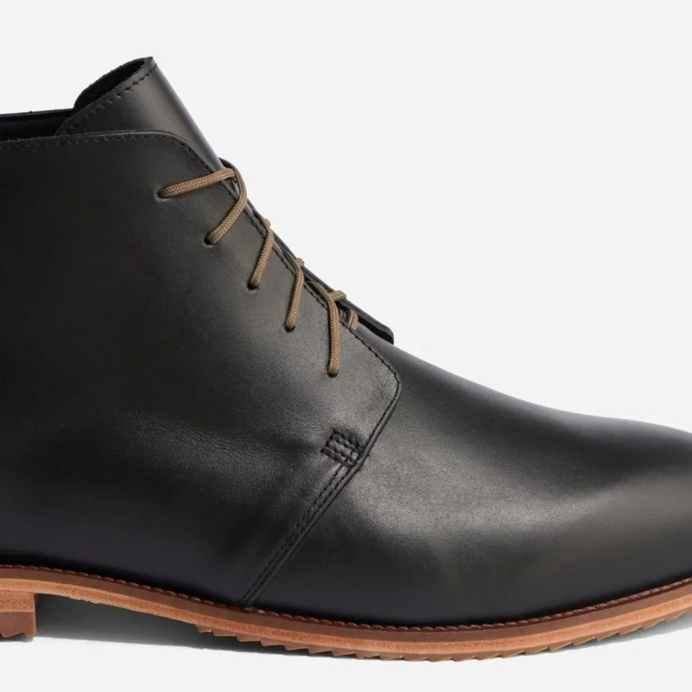 NWT Nisolo Everyday Chukka Boot in Black Men’s Size 11
