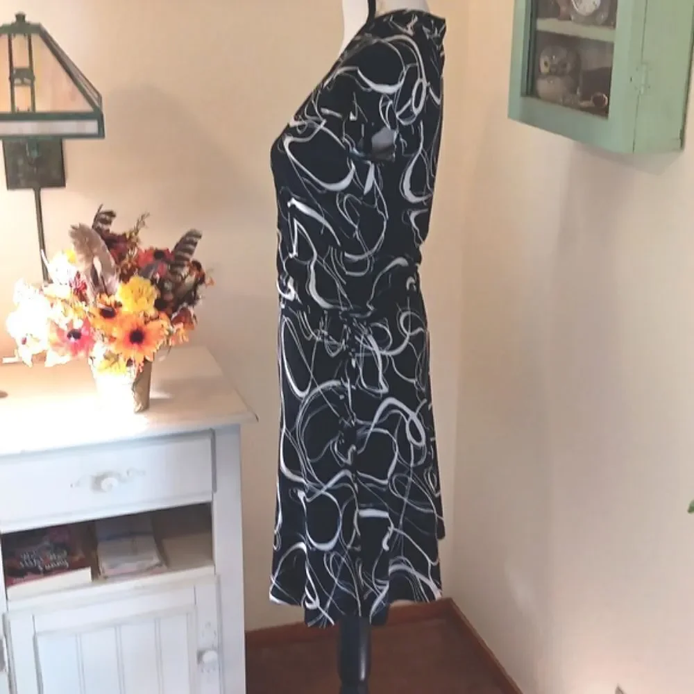 Blu Heaven Wrap Front Dress