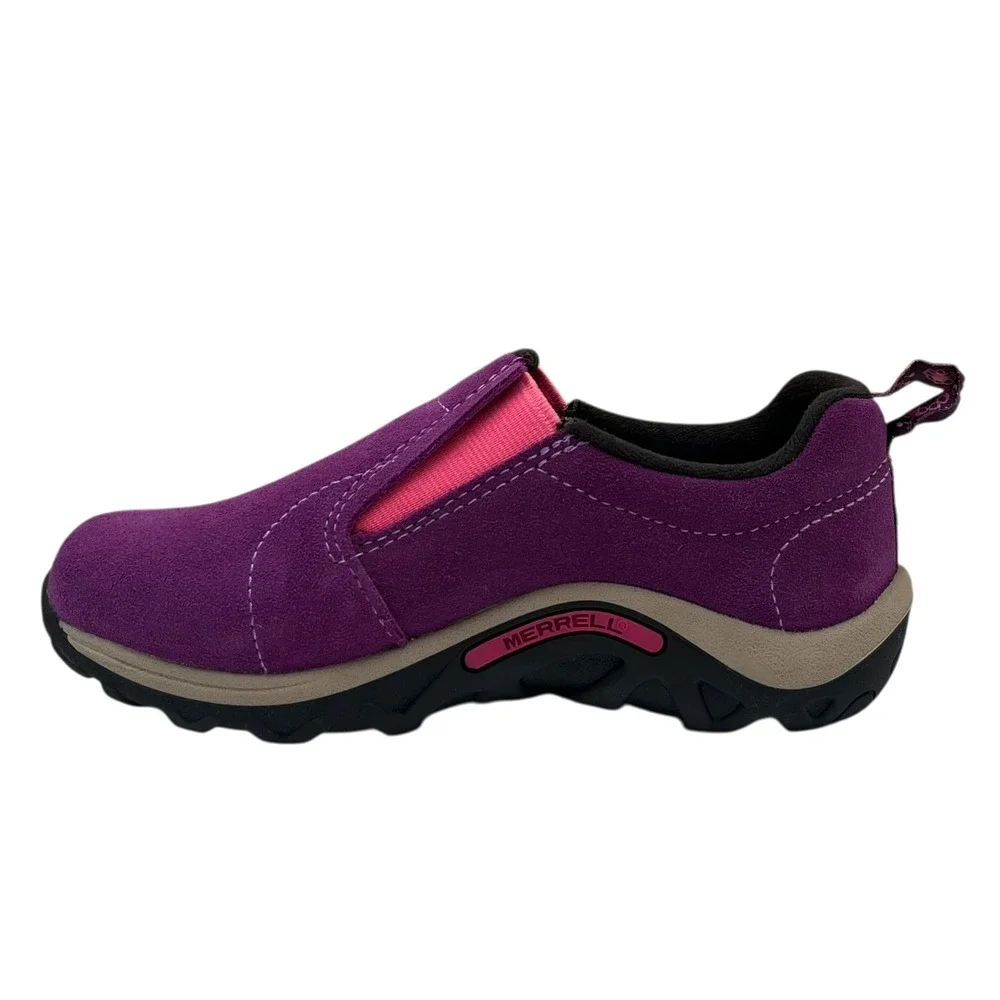 Merrell Girls Jungle Moc Frosty Waterproof Slip-on Moccasin Size 11.5 Wineberry
